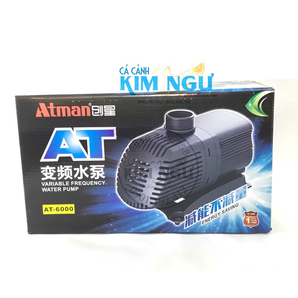 ATMAN AT 6000  Máy Bơm Lọc Nước Hồ Cá AT6000 AT-6000