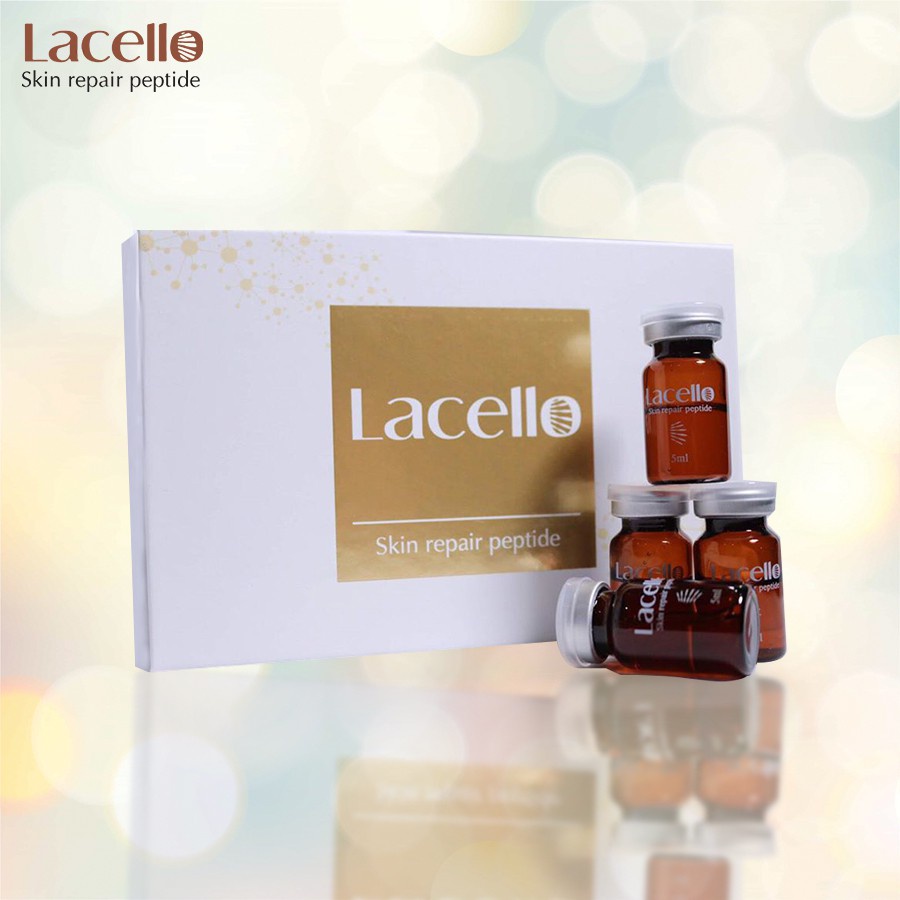 Tế Bào Gốc Lacello Skin Repair Peptide cải thiện nếp nhăn mạnh mẽ, làm chậm lão hóa Hàn Quốc 12 x 5 ml