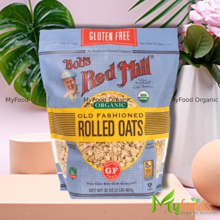 Yến Mạch Hữu Cơ Cán Vừa - Gluten Free 907g