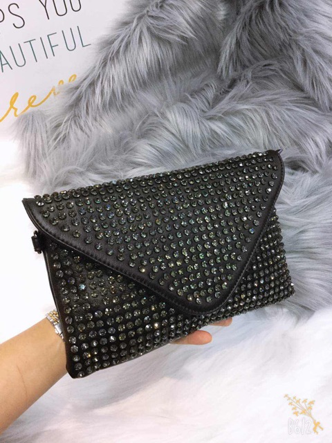 Cluth cầm tay đính đá cao cấp