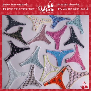 👙❣️QUẦN LÓT NỮ LỌT KHE COTTON NHIỀU HÌNH 012
