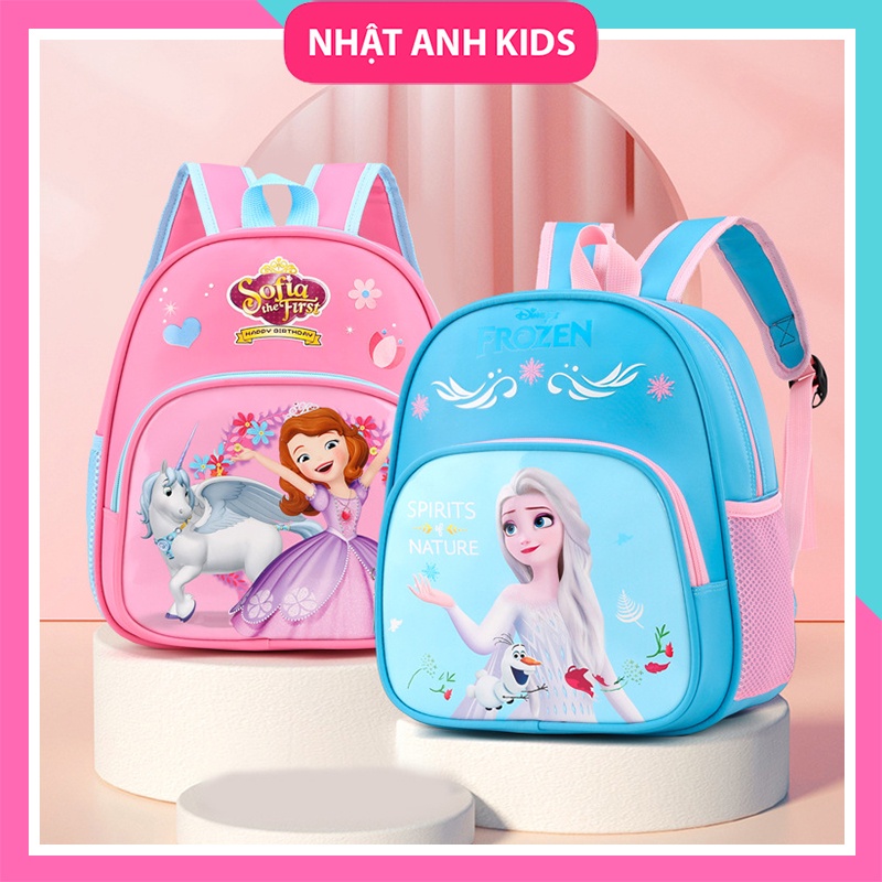 Balo Mầm Non, Balo Mẫu Giáo họa tiết Công Chúa cho bé gái &amp; Siêu Nhân cho bé trai