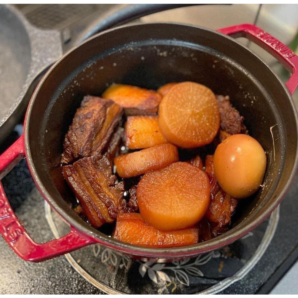 NỒI GANG STAUB COCOTTE RONDE MÀU ĐỎ CHERRY