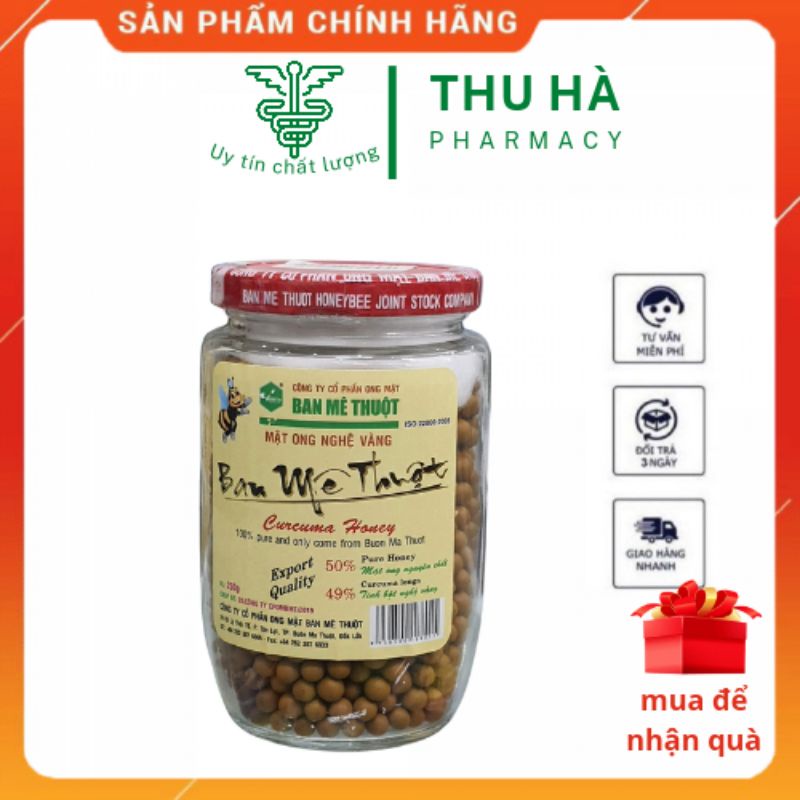 [ Chính hãng ] Viên nghệ Mật ong Buôn mê thuột 120g và 250g