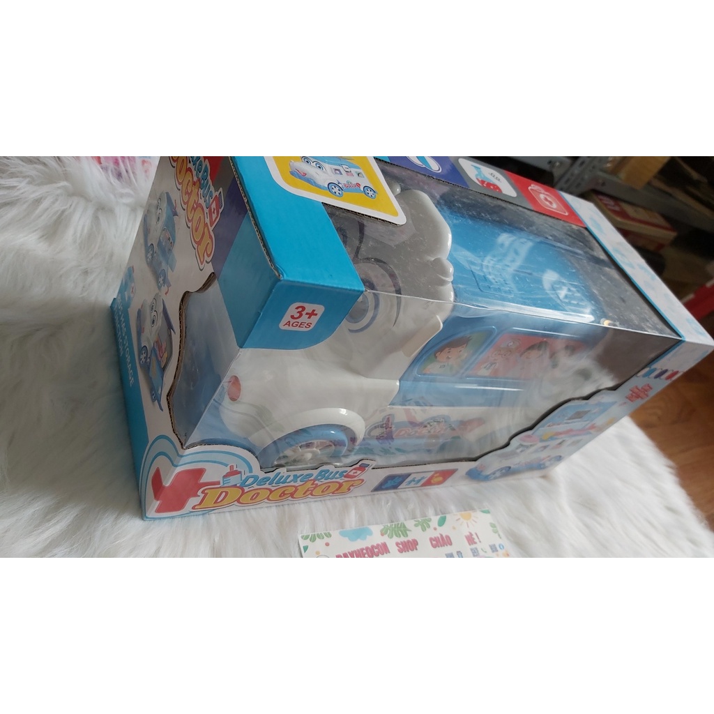 Đồ chơi HỘP XE BUS BÁC SĨ Deluxe Bus Doctor