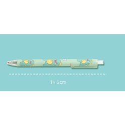 Bút bi gel bấm mực gel mực đen ngòi 0.5mm hình hoạt hình đáng yêu DIY - MyNa Mart