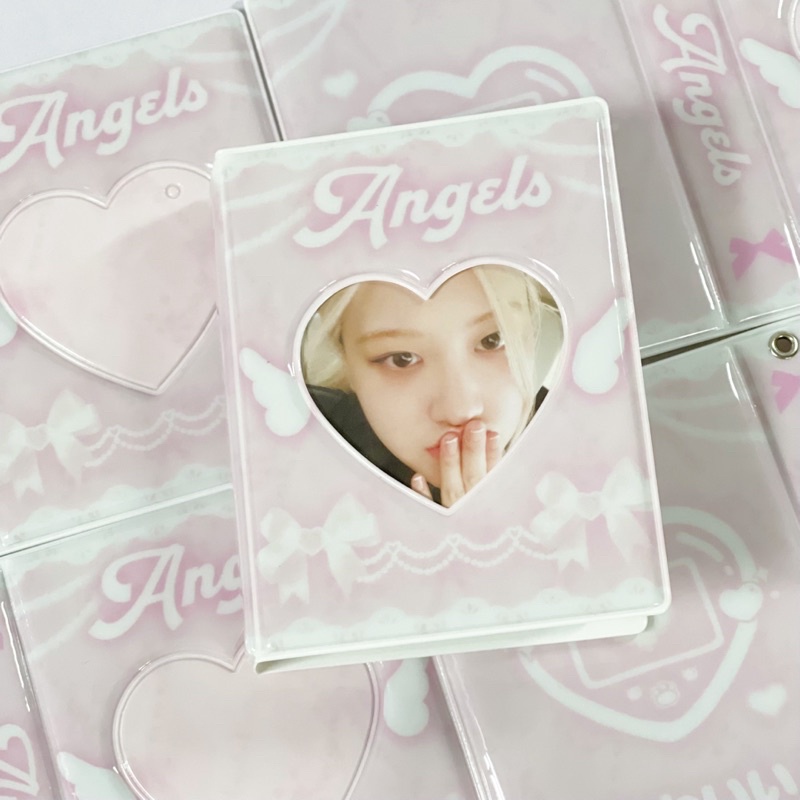 Album ảnh Angel 40 ô đựng ảnh card - collect book 3 inch
