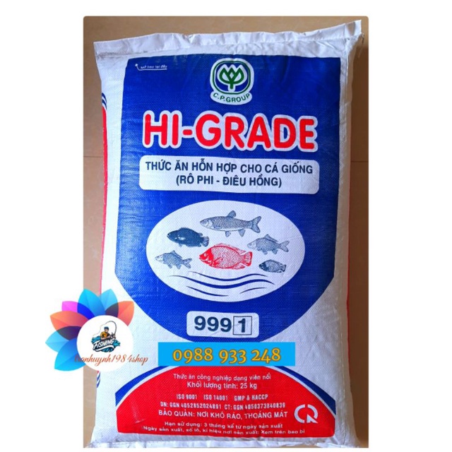 Cám CP HI - GRADE cho cá giống