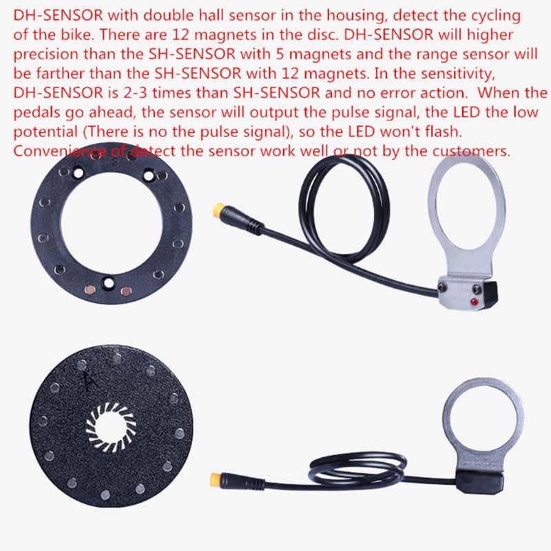 Bộ Cảm Biến 12 Nam Châm Hỗ Trợ Bàn Đạp Xe Đạp Điện