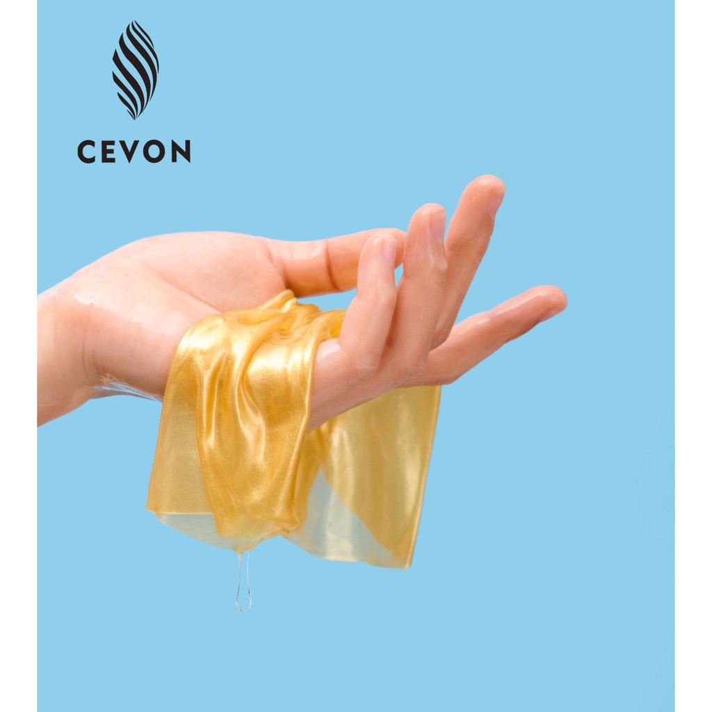 MẶT NẠ DƯỠNG DA CEVON (KOREA) GOLD COLLAGEN HYDROGEL FACIAL MASK - HỘP 5 MIẾNG