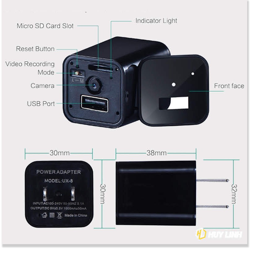 [SIÊU SALE 50%] Camera Cốc Sạc Iphone WIFI Hot Nhât Hiện Nay, Camera Quay Len- N guy Trang Cốc Sạc Kết Nối Không Dây S.i