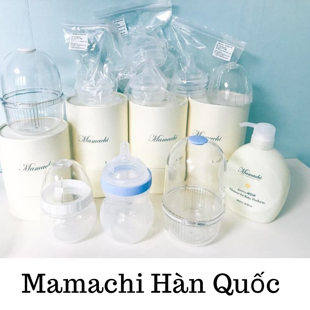 [Nhung123] (ORDER) Bình sữa silicon MAMACHI Hàn Quốc