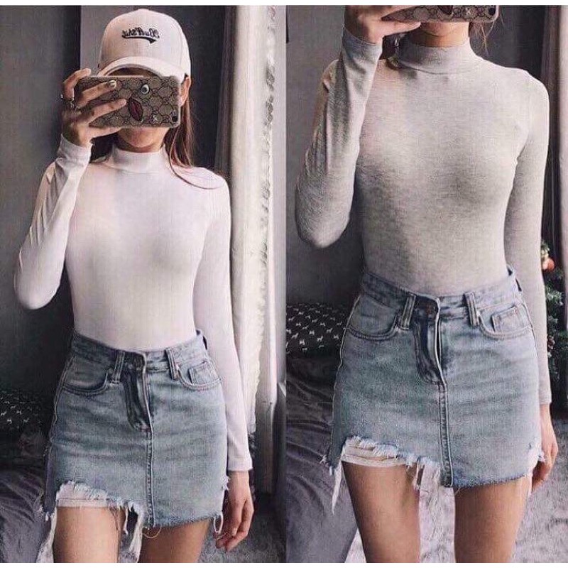 Bodysuit cổ lọ | BigBuy360 - bigbuy360.vn
