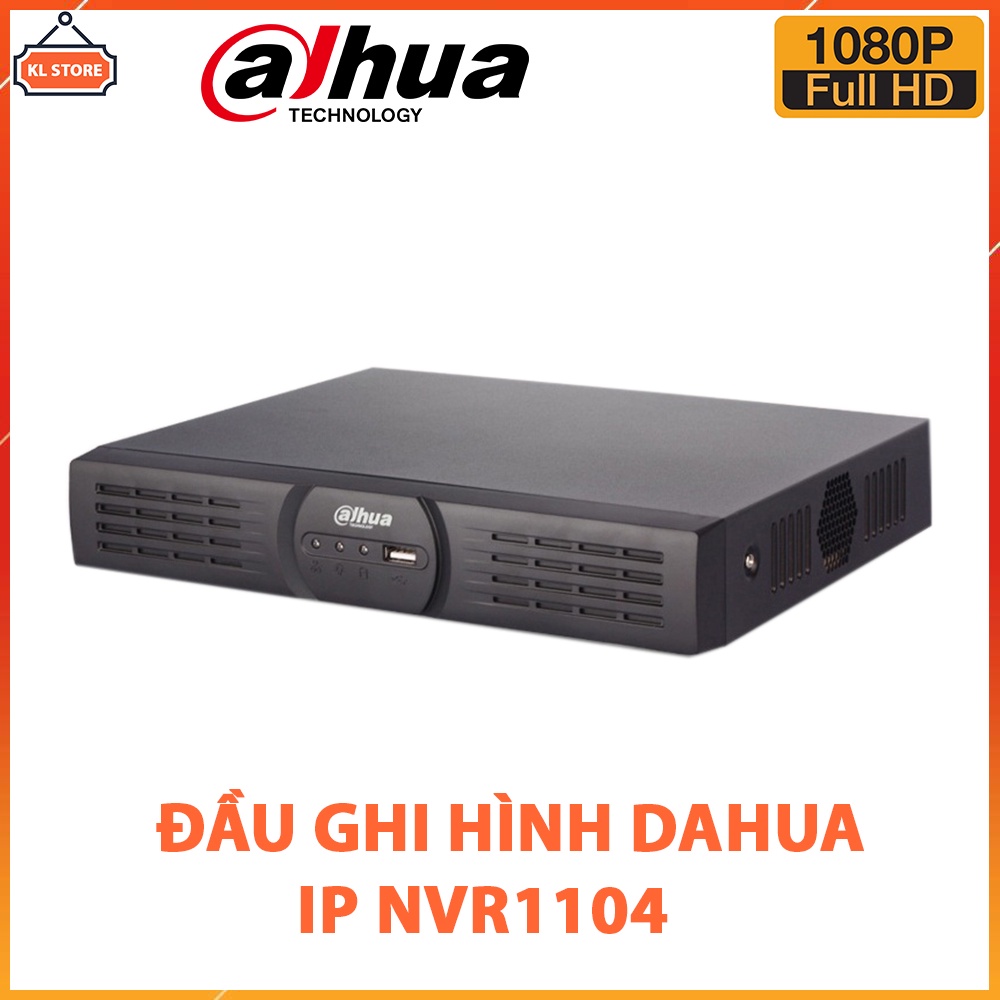 Đầu Ghi Hình Dahua IP 4 Kênh NVR1104HS 2.0MP 1080P