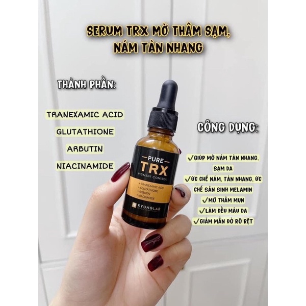 Serum giảm nám trắng da KYUNG LAB PURE TRX PIGMENT CONTROL 30ml