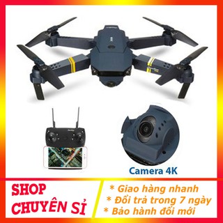 Flycam mini, Flycam giá rẻ E58 Quay Phim Chụp Ảnh 720P, Chống Rung Quang Học, Kết Nối Wifi Với Điện Thoại