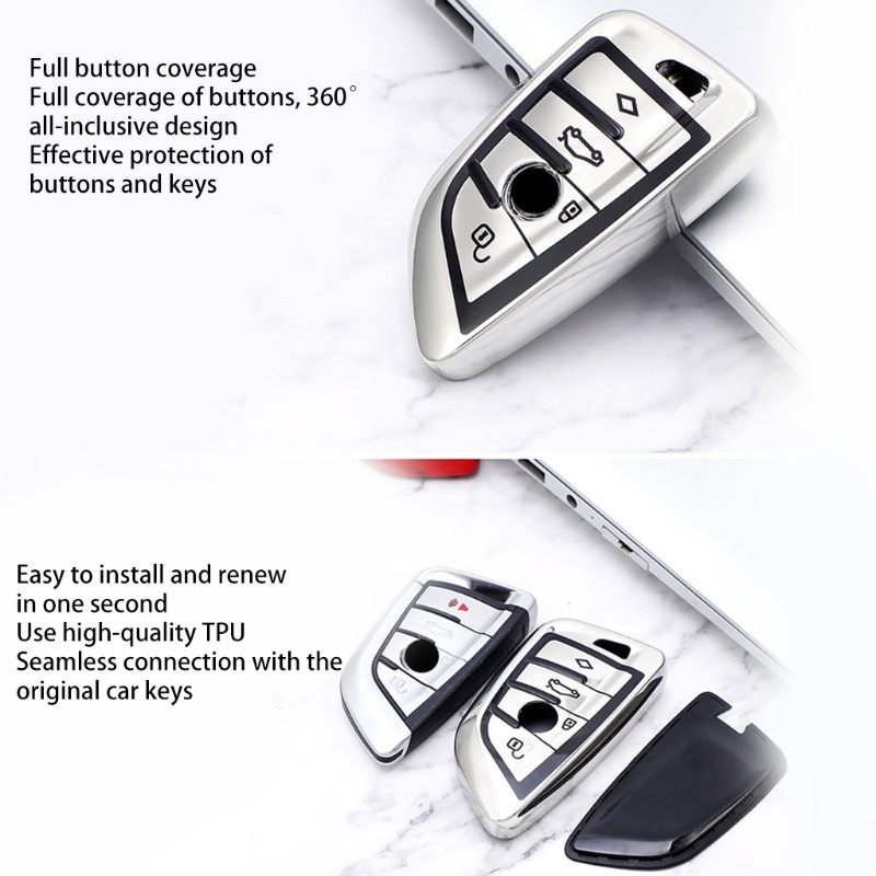 Vỏ Bảo Vệ Chìa Khóa Xe Hơi 7 / 5 Series Siêu Bền Tiện Dụng