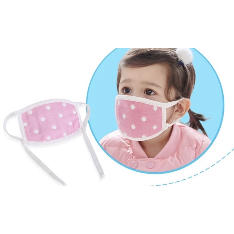 Kids_mart: Khẩu trang xô Bamboo 6 lớp thoáng khí, khẩu trang em bé,khẩu trang vải an toàn