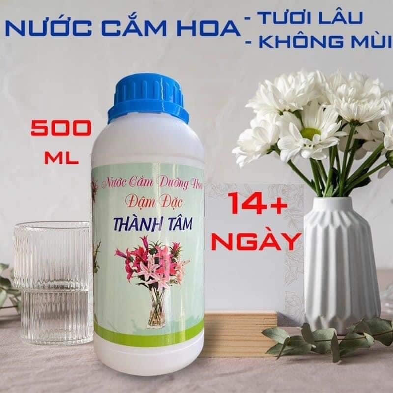 Nước dưỡng cắm hoa, nước giữ hoa tươi lâu