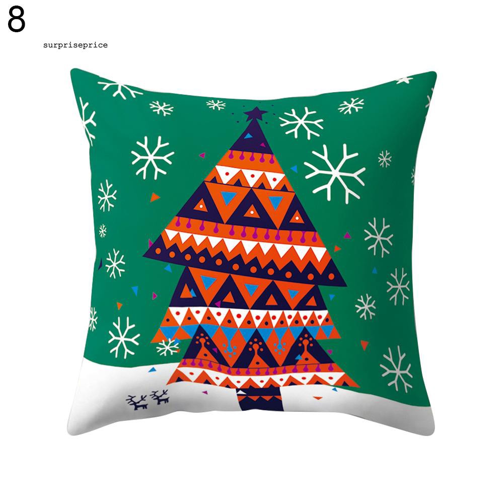 Vỏ gối sofa chủ đề Giáng sinh dễ thương