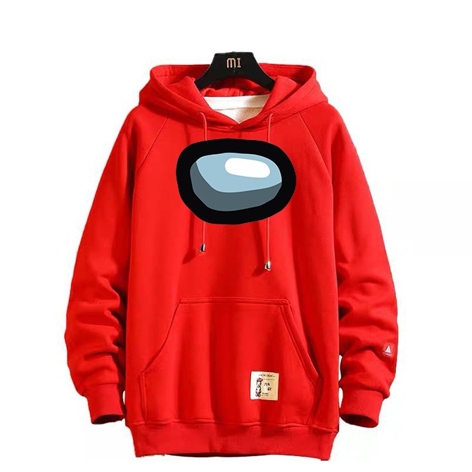 Áo Hoodie in hình ĐÔI MẮT AMONG US áo nỉ dày dặn phong cách Hàn Quốc anime chibi xinh xắn