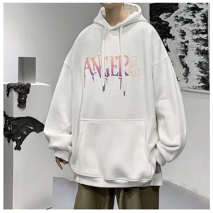 Áo khoác Hoodie dày chất lượng cao không khóa kéo cho nam nữ
