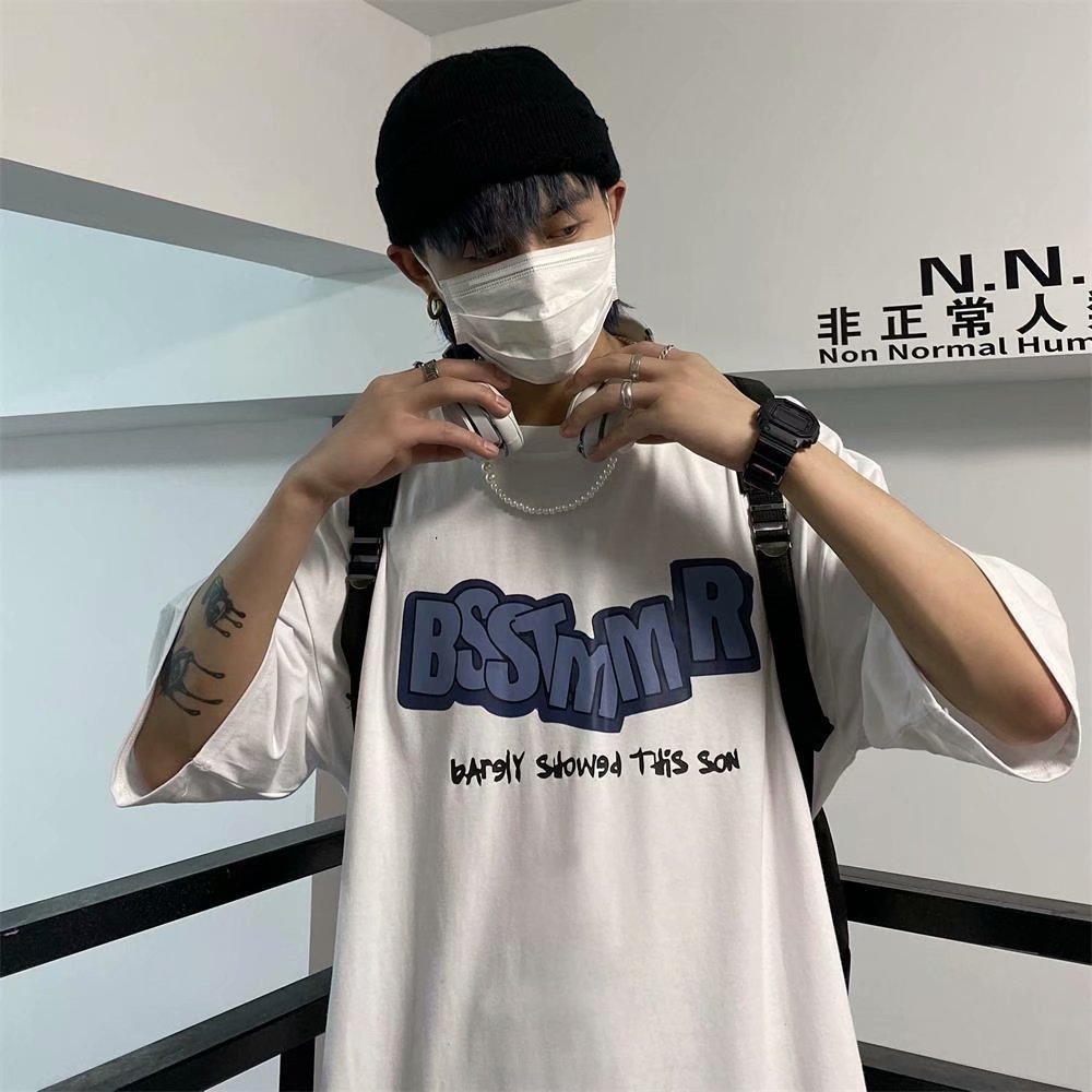 Áo Thun Tay Ngắn Thời Trang Dành Cho Nam Size S-5Xl