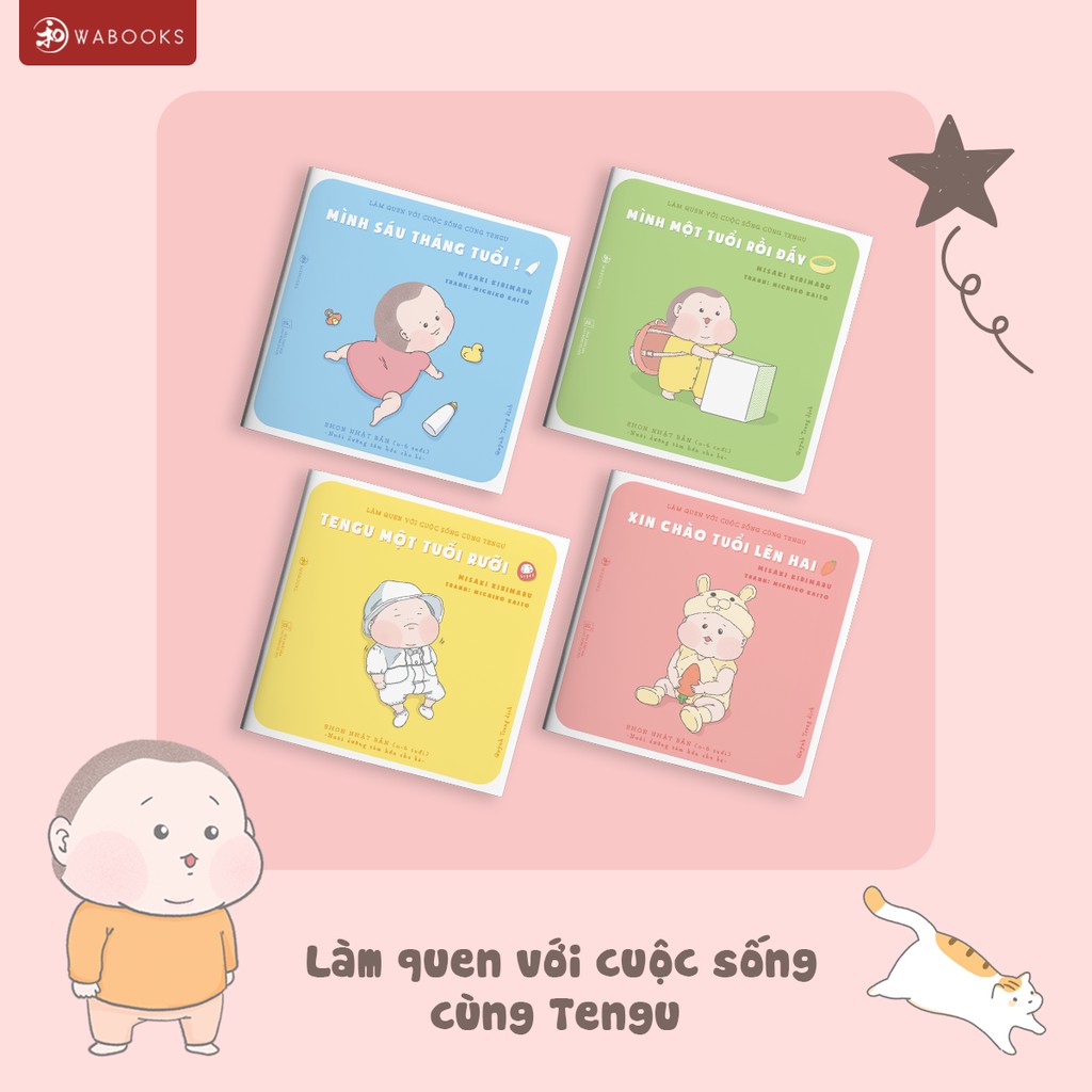 Sách - Ehon làm quen với cuộc sống cùng Tengu - Ehon Nhật bản cho bé từ 0 - 4 tuổi | BigBuy360 - bigbuy360.vn