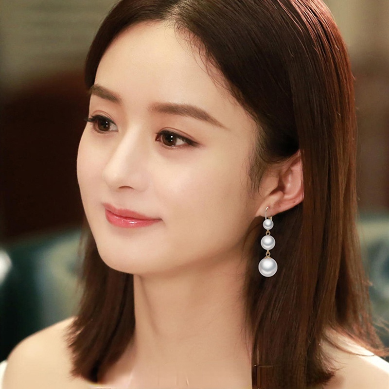 Đôi Bông Tai Ngọc Trai Thời Trang Cho Nữ