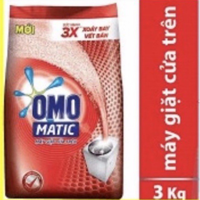 Bột giặt Omo matic cửa trên 3kg