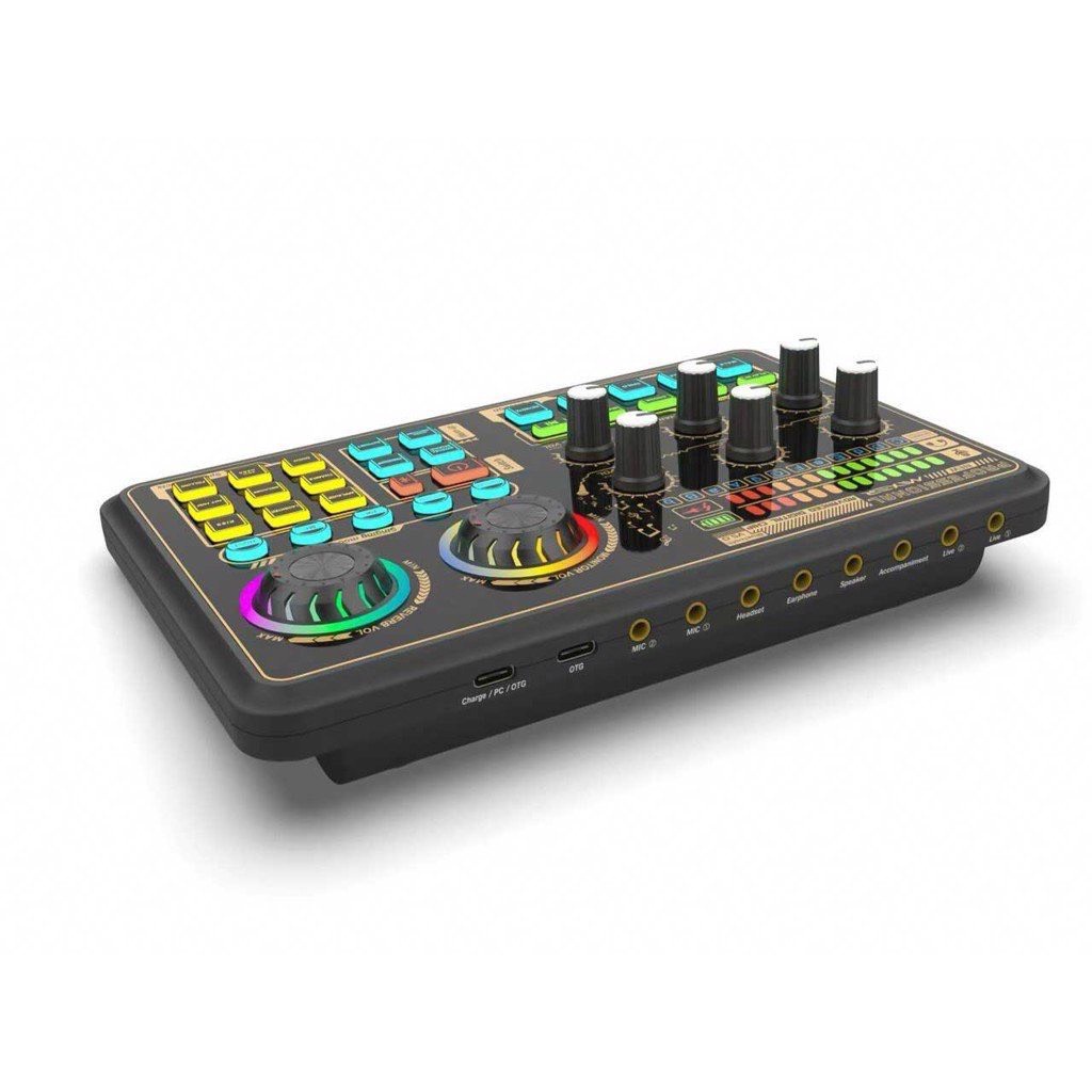 Bộ Mic Hát Livestream Sound Card K600 &amp; Mic ISK AT100. Âm Thanh Cực Hay , Dễ Dàng Lắp Đặt . Bảo Hành 12 Tháng