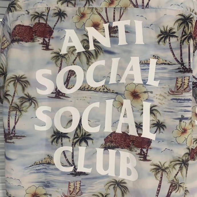 Áo sơ mi ngắn tay ASSC Hawaiian beach shirt ss20