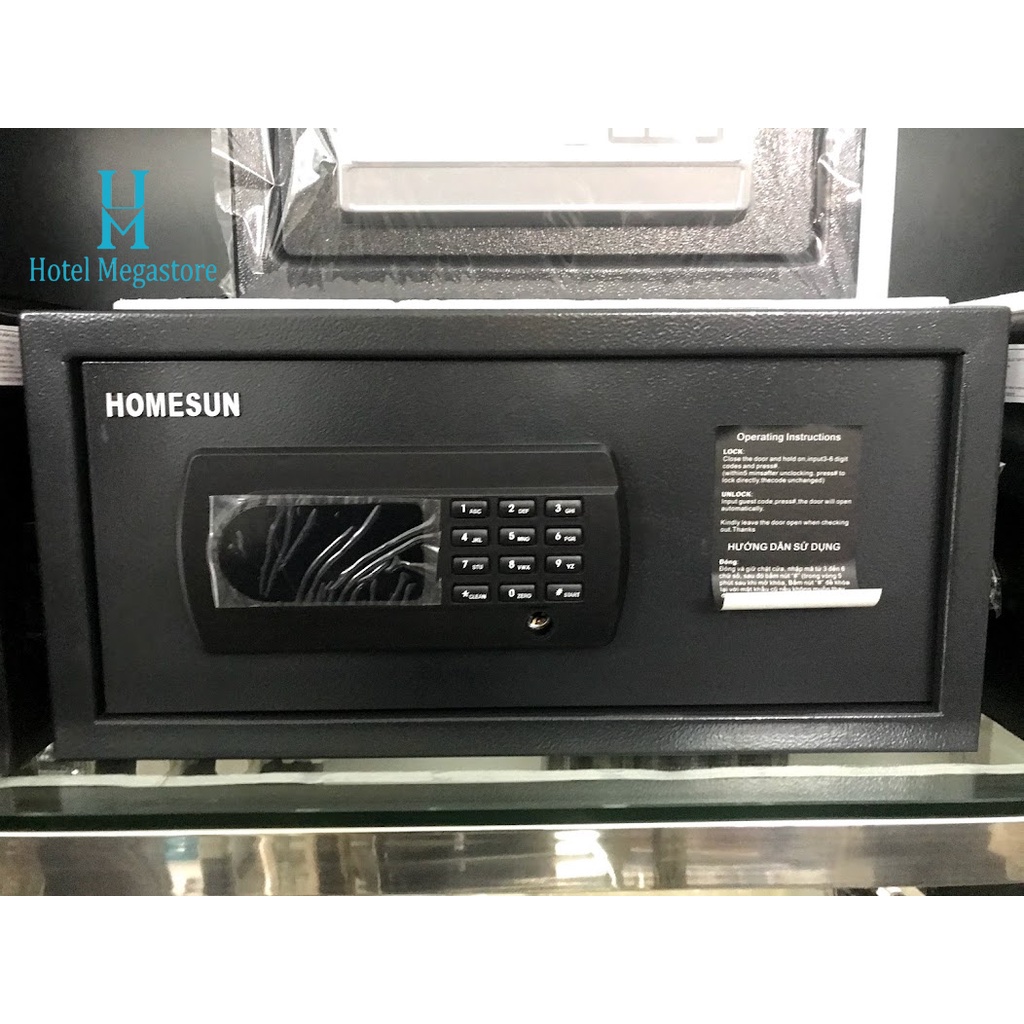 KÉT SẮT HOMESUN FD-2042L MÀU ĐEN - SẢN PHẨM CHÍNH HÃNG