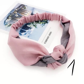 Băng đô turban Hàn Quốc phối màu pastel siêu xinh 35k