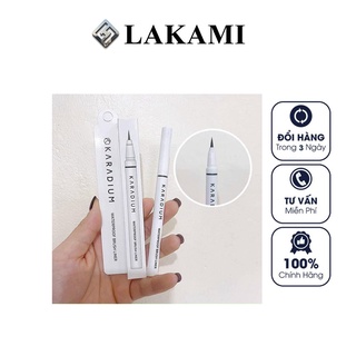 Bút dạ kẻ mắt nước karadium waterproof brush liner black 0.55g - mẫu mới 2022