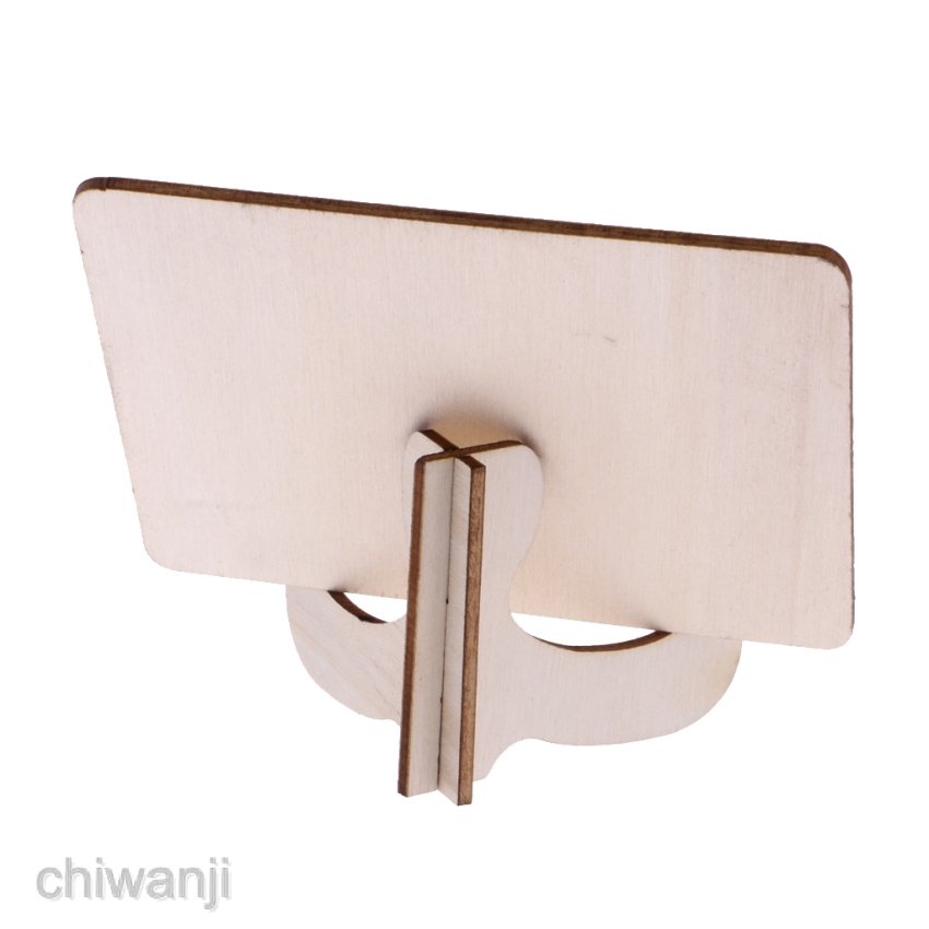 Bảng Đen Viết Phấn Mini Bằng Gỗ Phong Cách Vintage