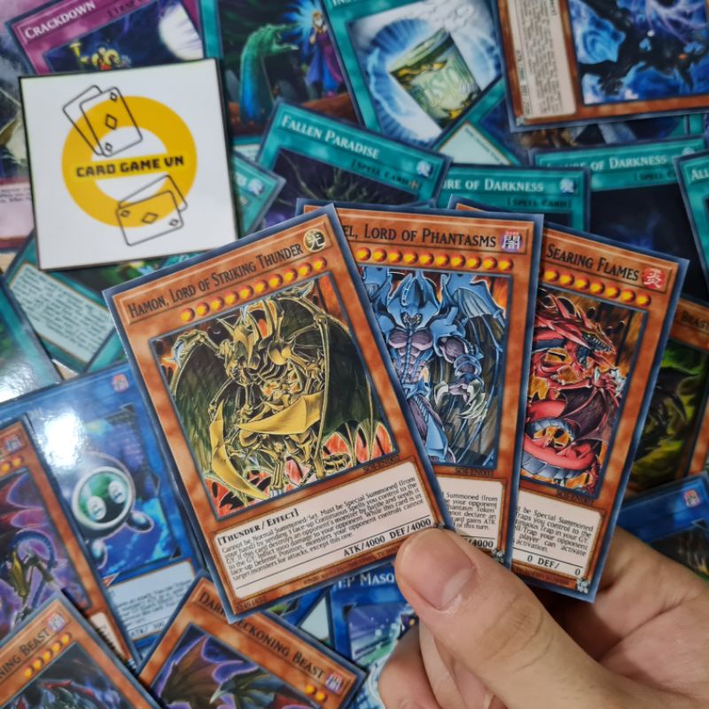 Bài YuGiOh - Bộ 54 lá bài Tam Quỷ GX Sacred Beasts - Sacred Beasts Deck - Card Game VN