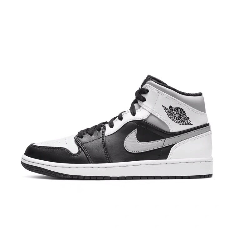 Giày Jordan Cổ Cao Nam Nữ, Giày Sneaker JD1 Panda Đen Trắng Hàng Cao Cấp Full Box + Bill