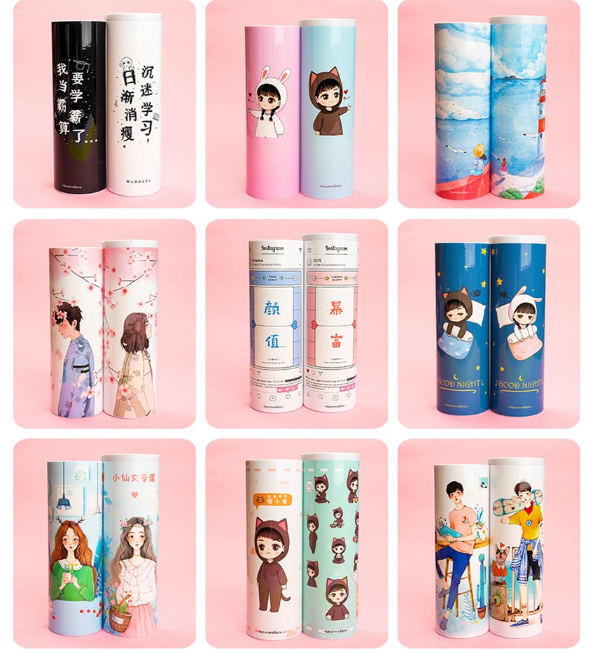 Hộp Bút Màu Sắc Độc Đáo Thời Trang