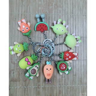 Sỉ 10 móc khóa hình hoa quả