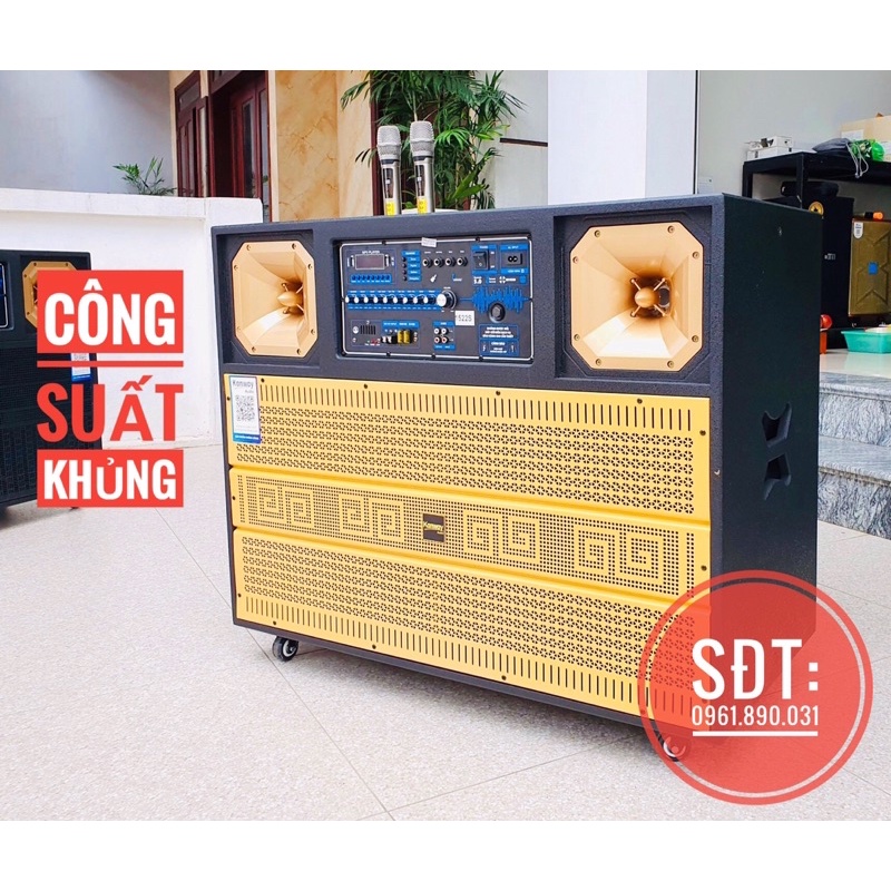 Loa kéo thế hệ mới KANWAY 1522S Bass 40 đôi công suất siêu khủng