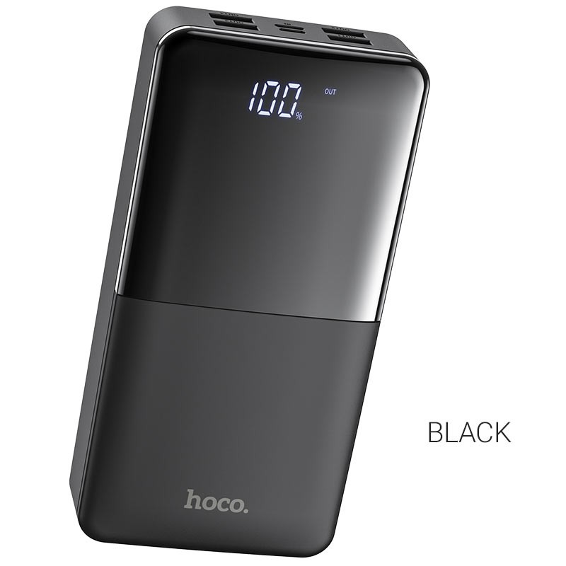 CHÍNH HÃNGPin sạc dự phòng 30000mAh 2 cổng sạc in/out - Hoco J42b High power [BẢO HÀNH CHÍNH HÃNG]