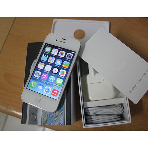 Điện thoại Iphone 4 - 8G/16G full box phiên bản quốc tế; Chính hãng; hỗ trợ giao máy theo yêu cầu. | WebRaoVat - webraovat.net.vn