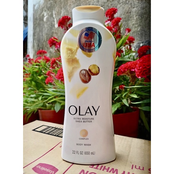Sữa Tắm OLAY 650ml của MỸ — giữ ẩm da, chống lão hoá, da mềm mượt và hương thơm nhẹ nhàng