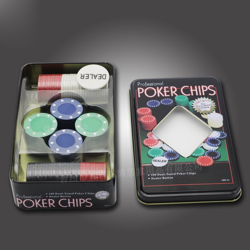 Bộ Phỉnh Poker 100 Chip Tiện Dụng