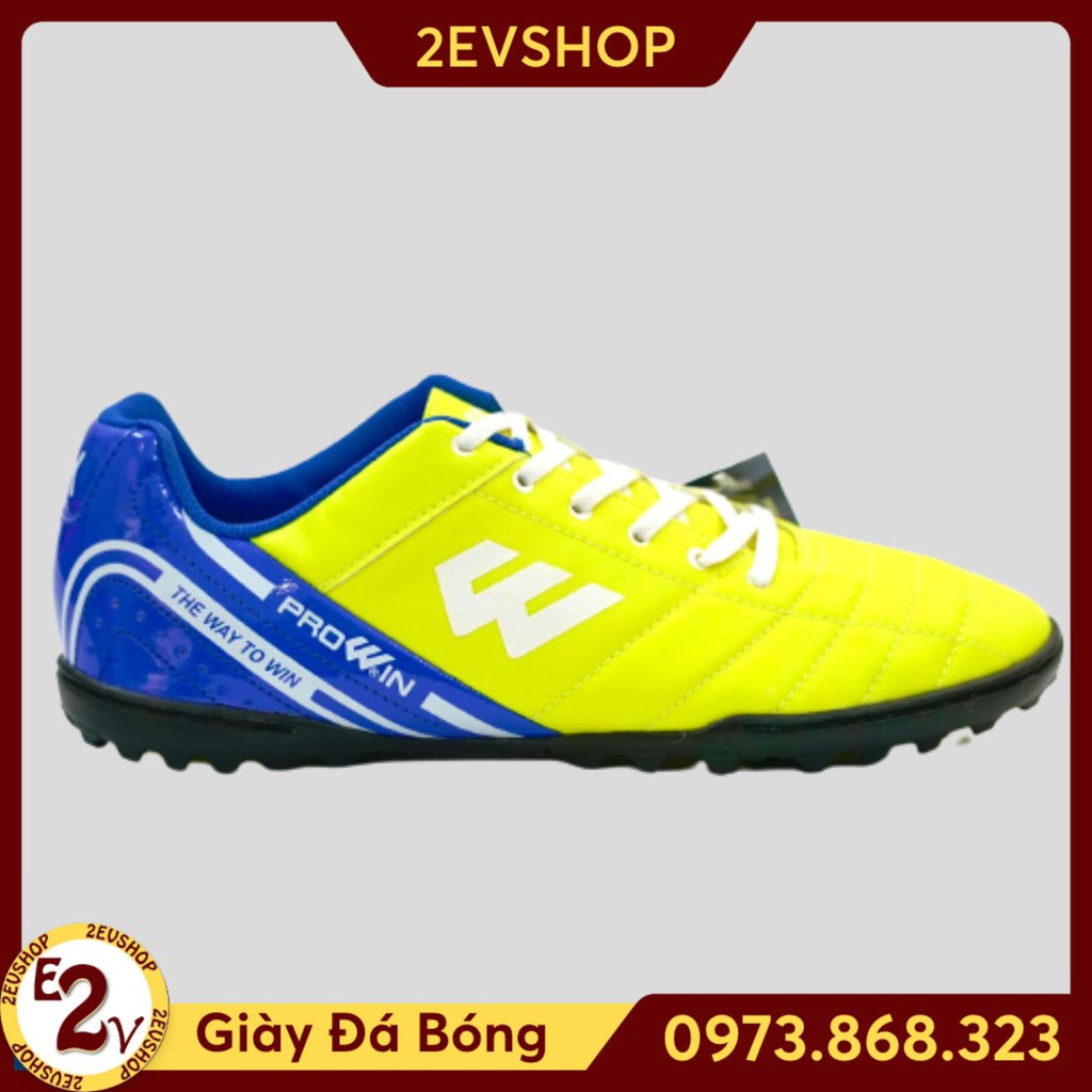 Giày đá bóng thể thao nam Prowin RX Colorful, giày đá banh cỏ nhân tạo đế mềm - 2EVSHOP