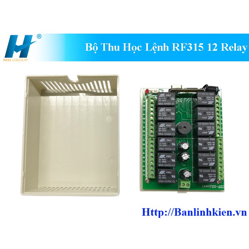 Bộ thu học lệnh RF315- bật tắt thiết bị từ xa