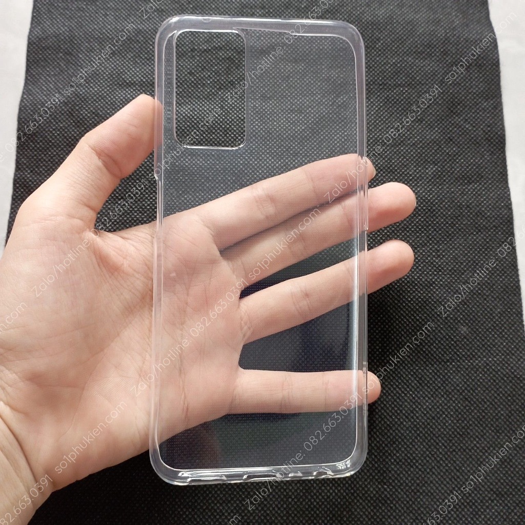 Ốp lưng Oppo A76, Oppo A36, Realme 9i loại dẻo trong suốt, loại chống sốc bảo vệ camera