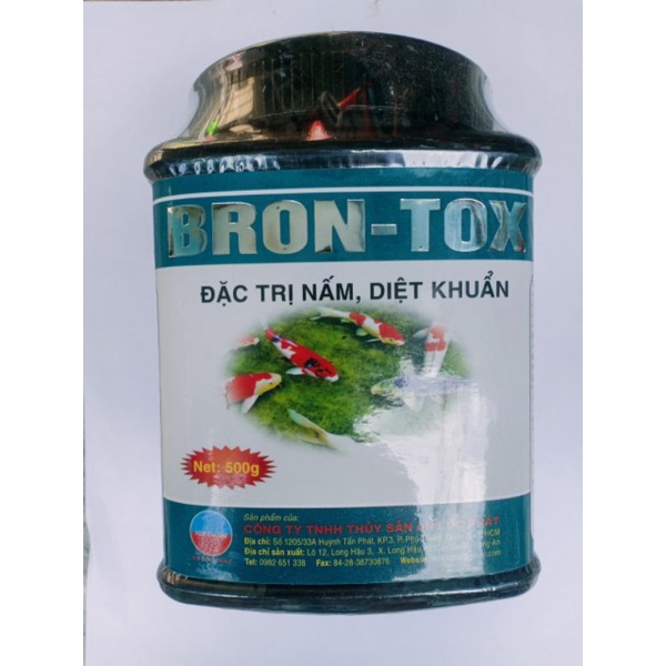 Bron Tox Xử Lý Nấm, Cạ Mình, Nằm Đáy Cho Cá