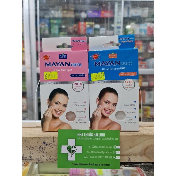 Miếng dán mụn Mayan care⚡Nhập khẩu Hàn quốc⚡Miếng dán che và giảm mụn tức thì